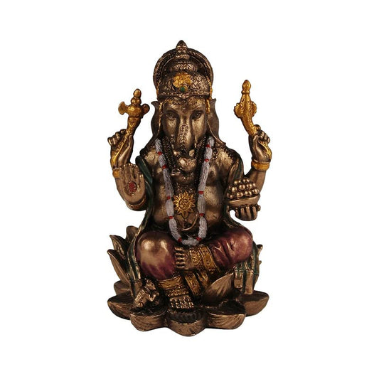 Resin Ganesh Bhagwan Idol Ganesha Statue Ganpati Murti for Home Entrance Decor Diwali Gift